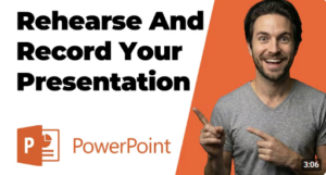 Screenshot of the homepage for a YouTube video about PowerPoint Presenter Coach