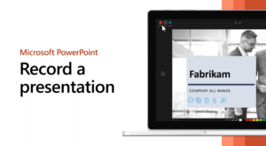 Screenshot of youtube video about how to record a powerpoint presentation